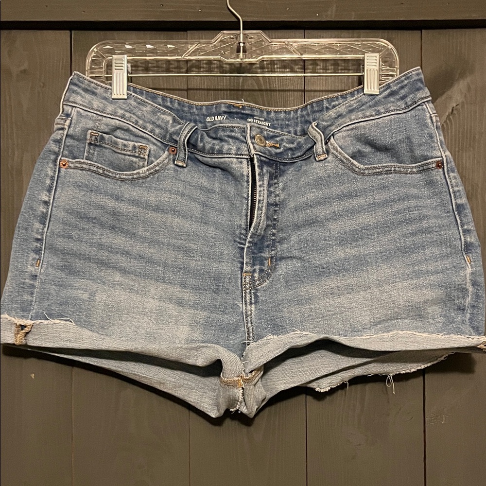 Old Navy Women's Light Blue Jean Shorts